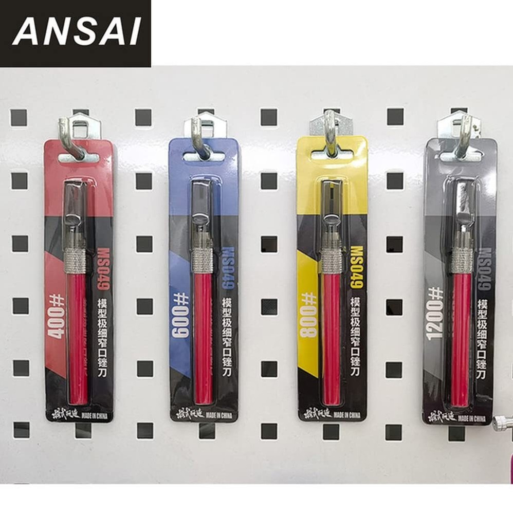 Precision File Set for Scale Model Hobbies Tools Plastic Models File File Pen...