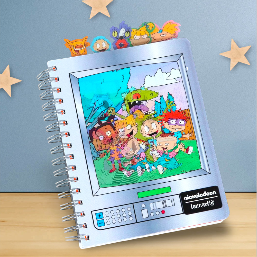 Nickelodeon Rewind Lenticular Tabbed Journal