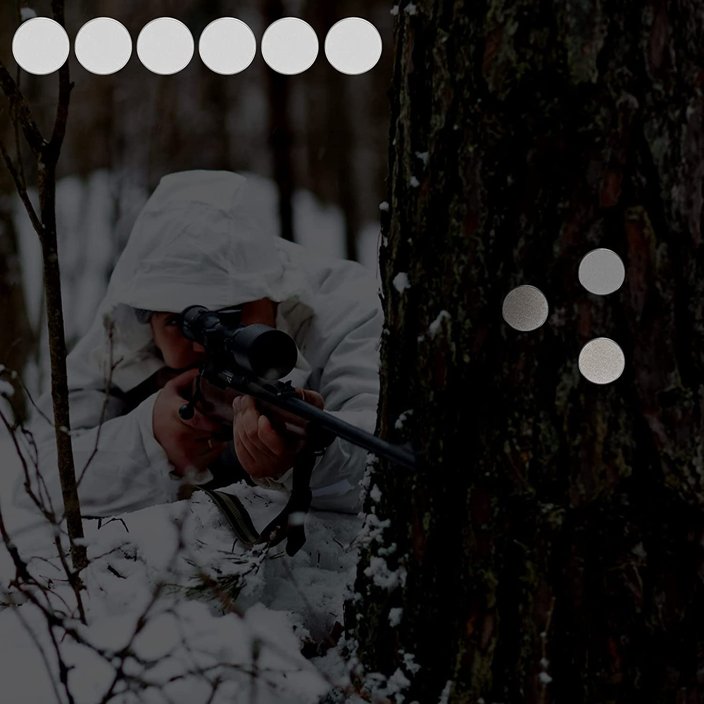 Epakh 200 Pack Reflective Tacks Trail Marking Tacks Glow Tacks Reflective Trail