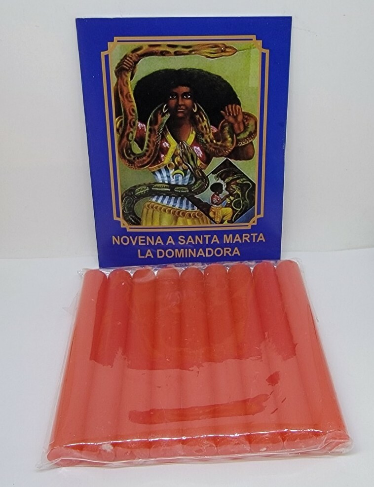 NOVENA A SANTA MARTA DOMINADORA PARA DOMINAR AL SER AMADO VELAS Y ORACION GRATIS