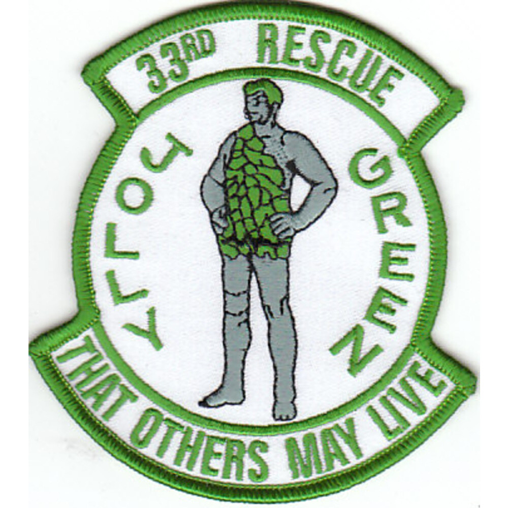 33rd Rescue Squadron Patch