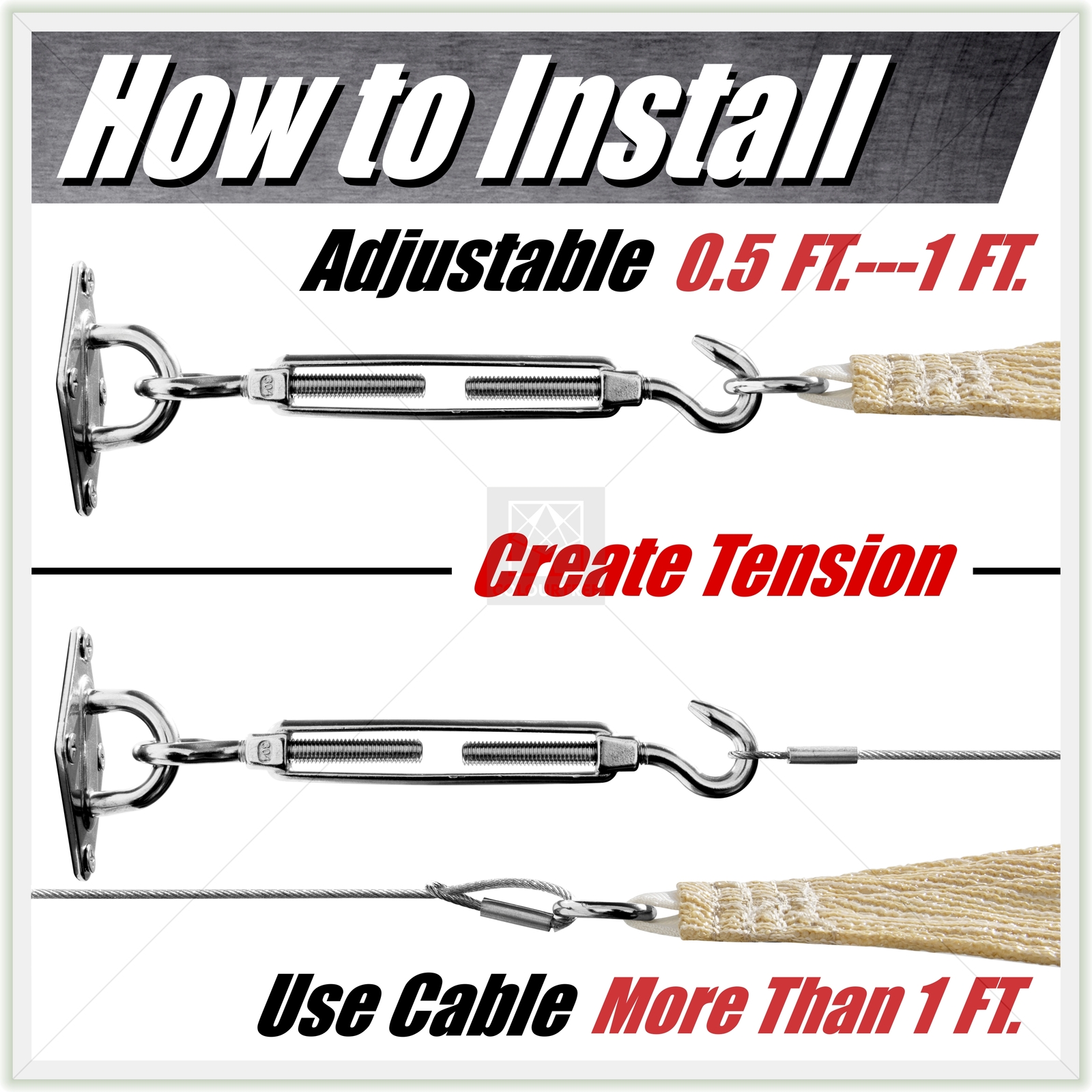 ColourTree Triangle Sun Shade Sail Outdoor Garden Patio Pool Awning Canopy Top