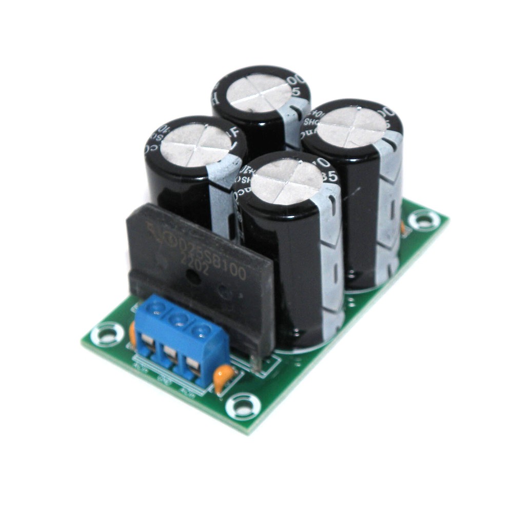35V 50V 63V 4700uF Audio Amplifier module Bridge Rectifier Filter Board Kit DIY