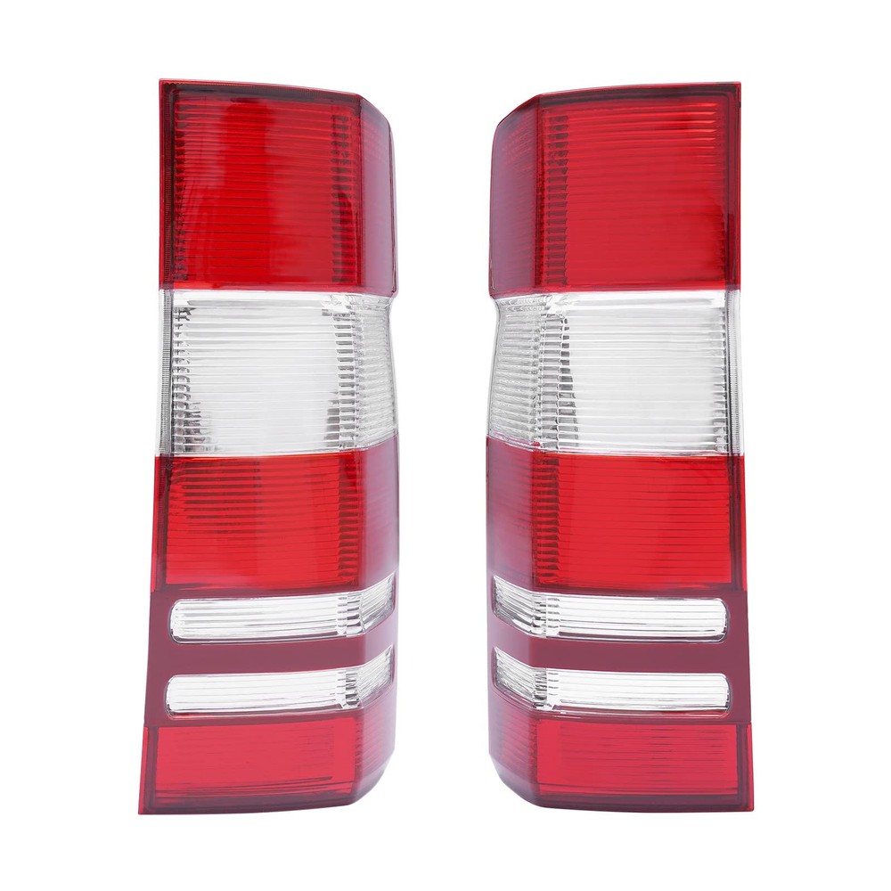 Tail Lights Assembly for 2007-2017 Sprinter 250 350 Red White Lens Halogen