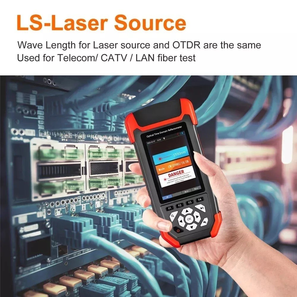OTDR Fiber Optic Tester Fault Breakpoints Cable Fault Test finding Instruments
