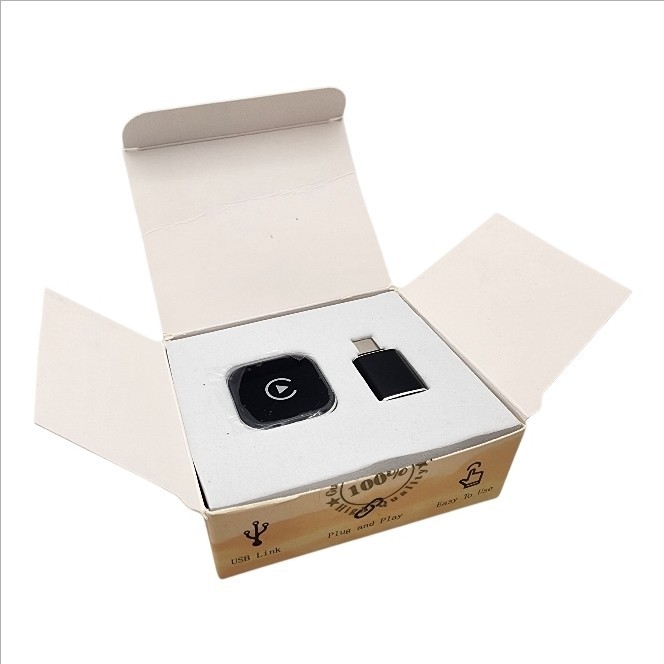 Wireless CarPlay Adapter Android Auto USB Plug Play iPhone Bluetooth Mini