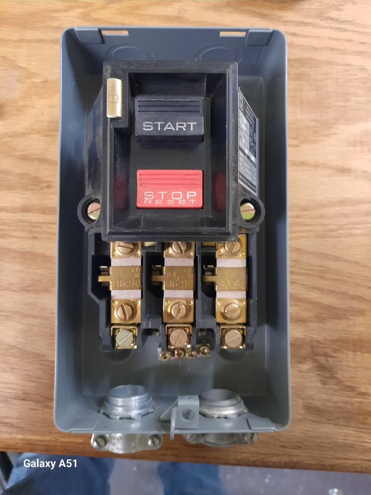 Square D 2510MBG2 Manual Motor Starter