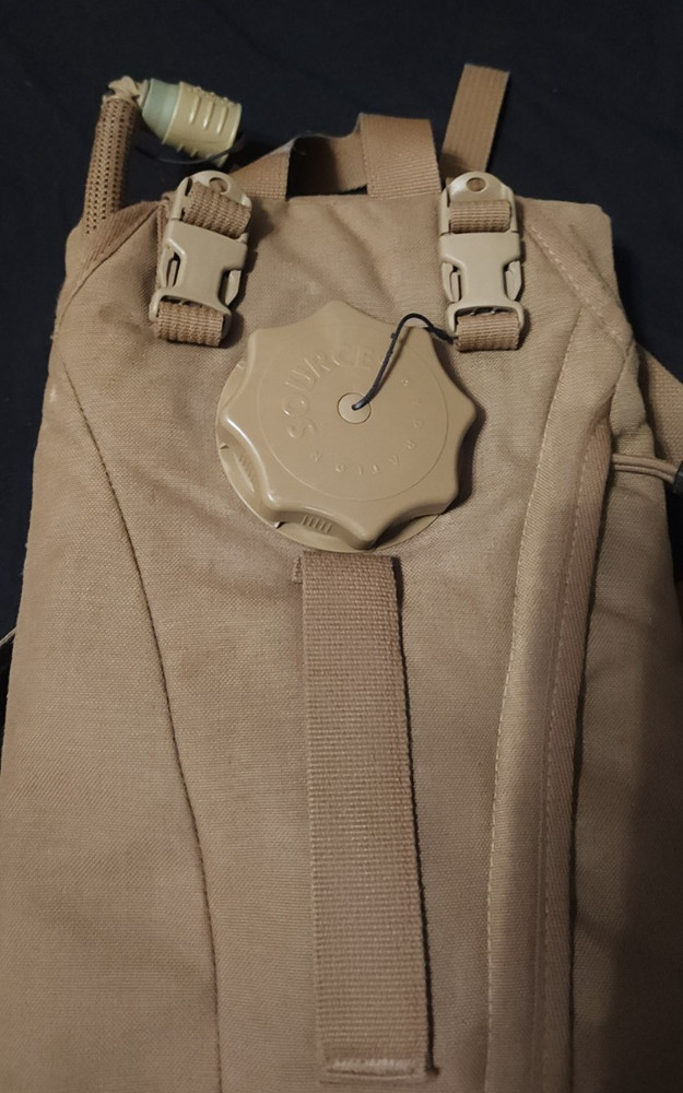 Military Issue USMC 3L Hydration Backpack Source Hydration System ILBE Coyote