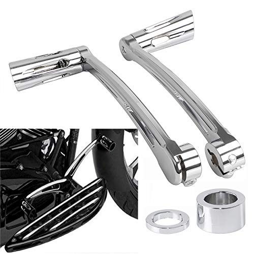 Motorcycle Chrome Heel Toe Shift Lever with 1997-2017 Chrome Shift Lever