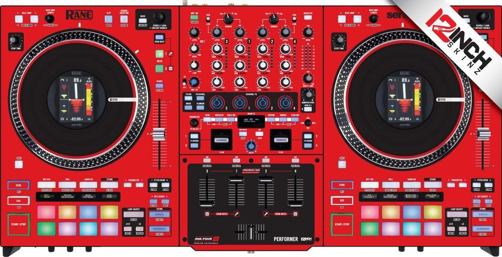 Rane Performer Skin - Red Black