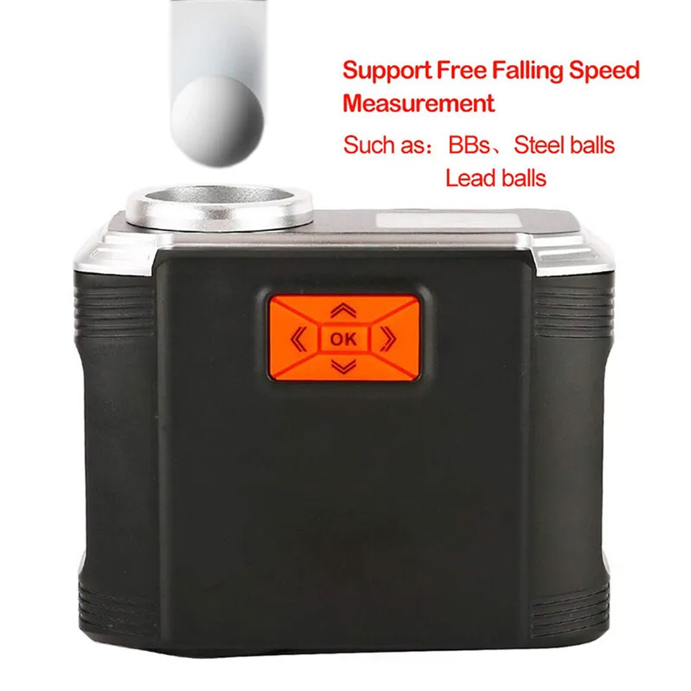 LCD Screen Shooting Chronograph Tester Velometer Speed Bluetooth Connection