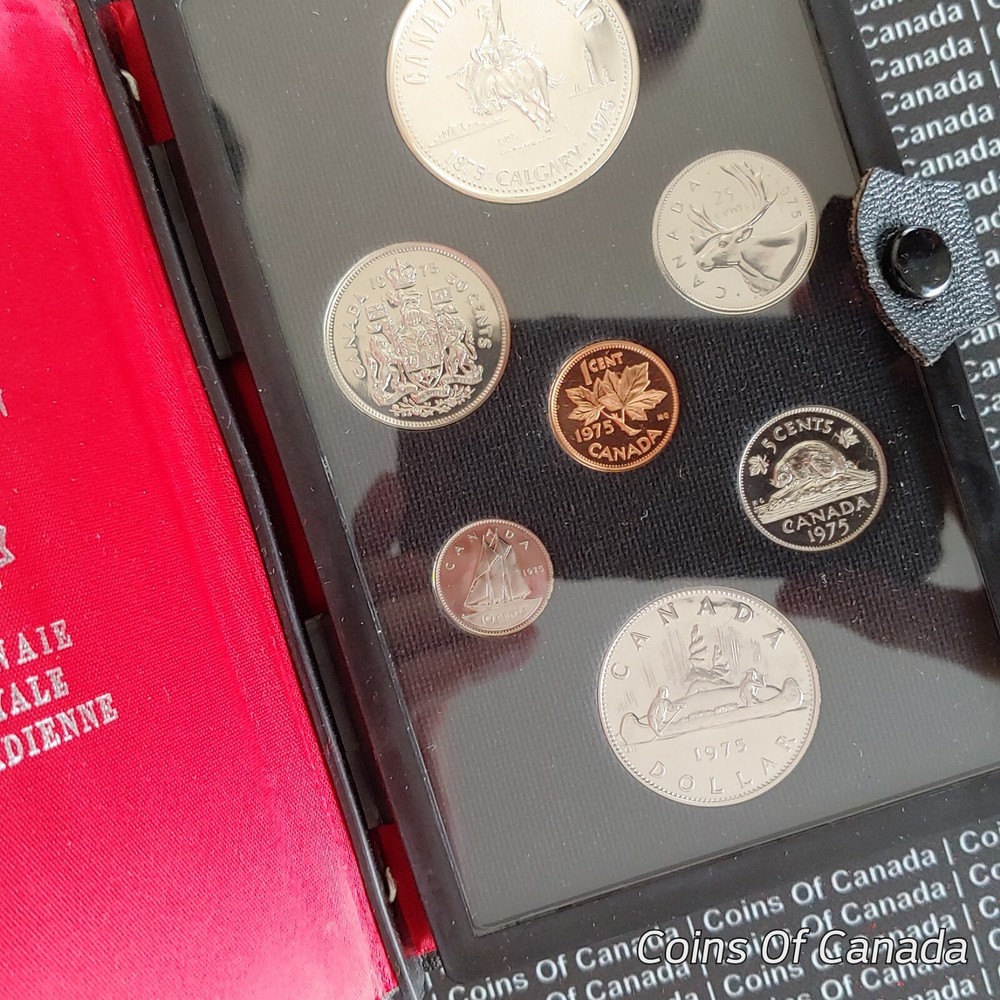 1975 Canada Double Dollar 7 Coin Specimen Set -Multiple Available #coinsofcanada