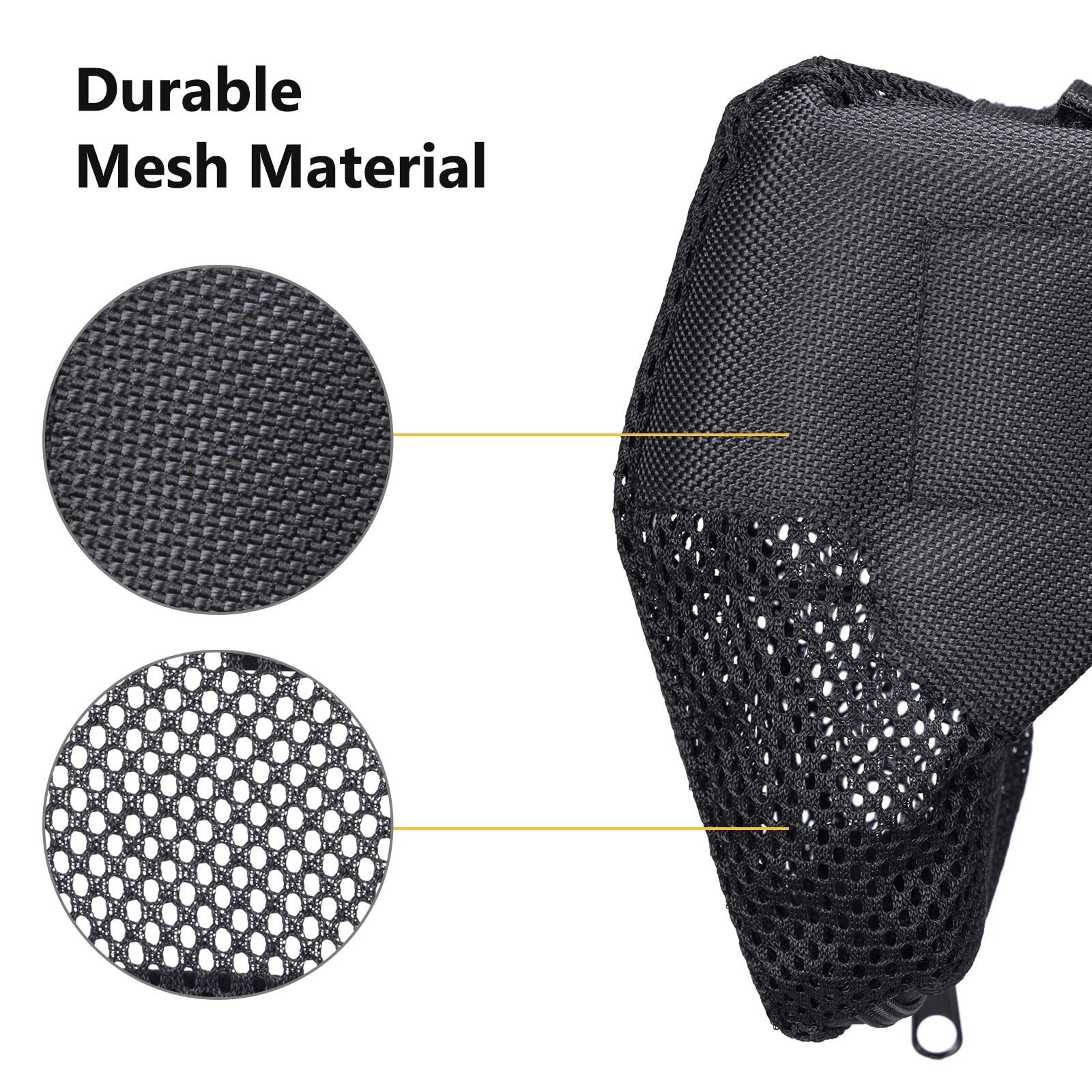Brass Shell Catcher Net with Picatinny Rail Mount Heat Resistant Mesh Universal