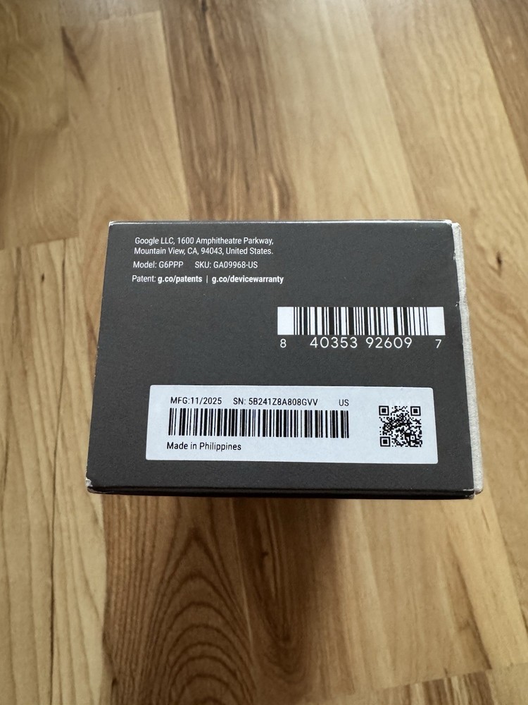 Google Nest Doorbell 2K Wired 3rd Generation (Hazel) - New Open Box