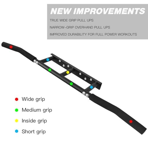 Pull Up Bar, Chin Up Bars Ceiling Mount, Workout for C.Doorway Pull up bar