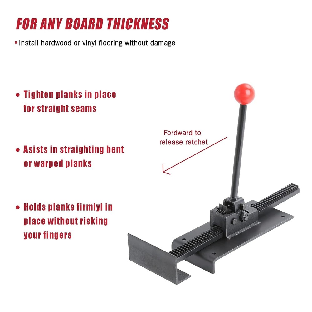 Easy Installation Ratchet Flooring Tool
