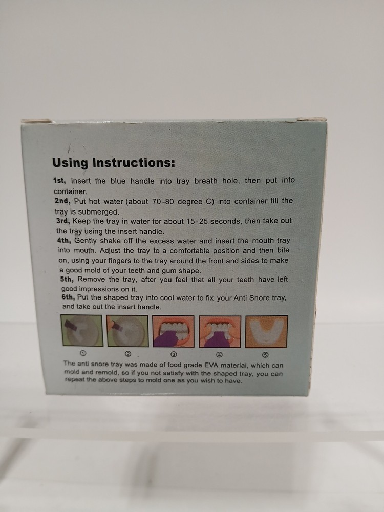 Stop Snoring Solution Snore Tray