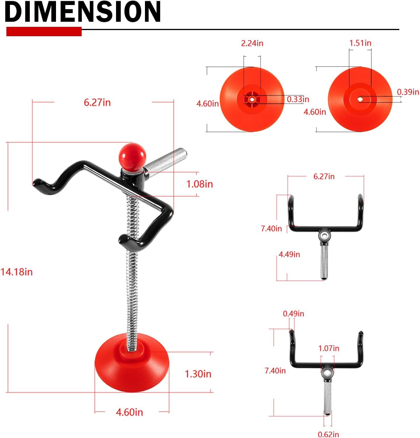 14in Car Alignment Rack Steering Wheel Leveling Holder Stand Alignment Tool
