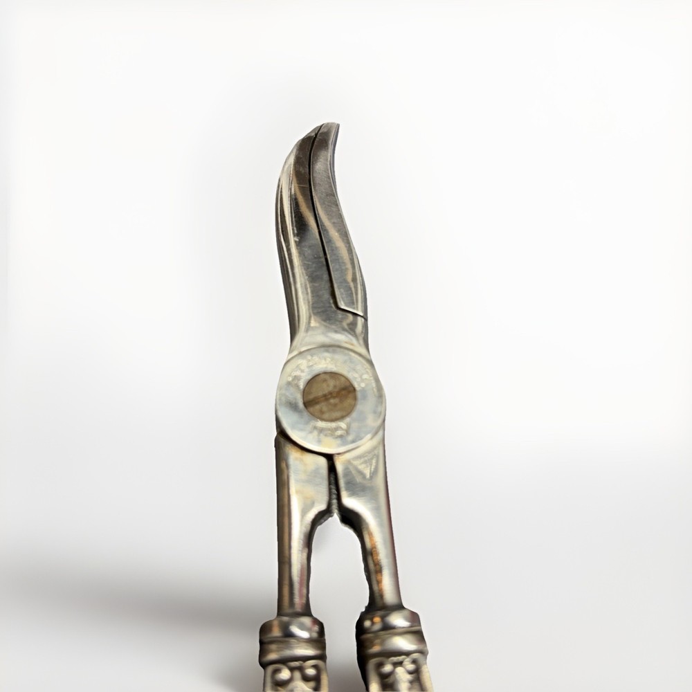 Web Sterling Handle Antique Grape Shears with Stainless Attachment