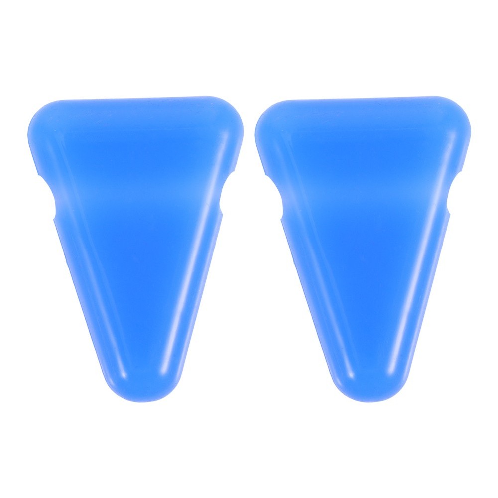 2 Pcs Silicone Fork Holder Tuning Stabilizing Triangle Forks Secure