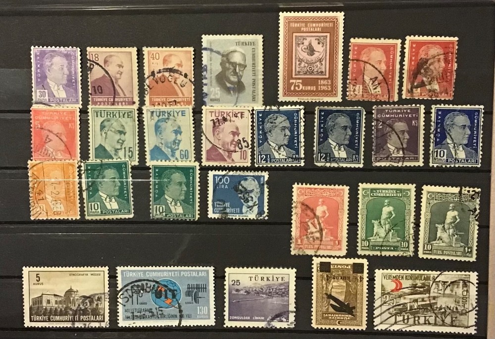 Turkey stamp selection TK
