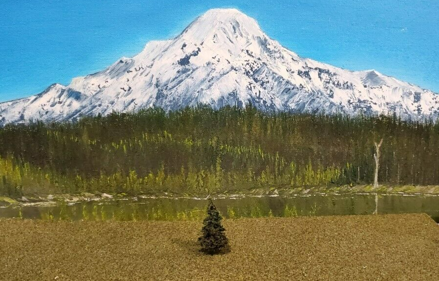 MOOSE CREEK TREES - Fir Pine Trees (1.5" x 20 Trees) Model Trains HO N Z Scale