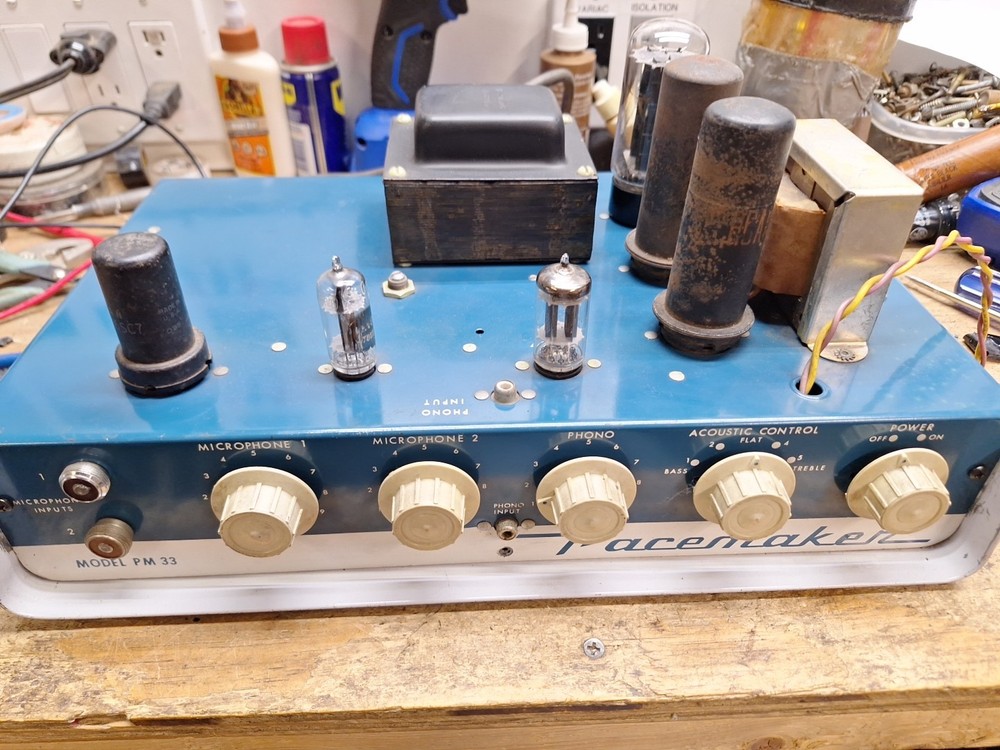 Bell Sound Systems Pacemaker PM-33 Tested Read Description