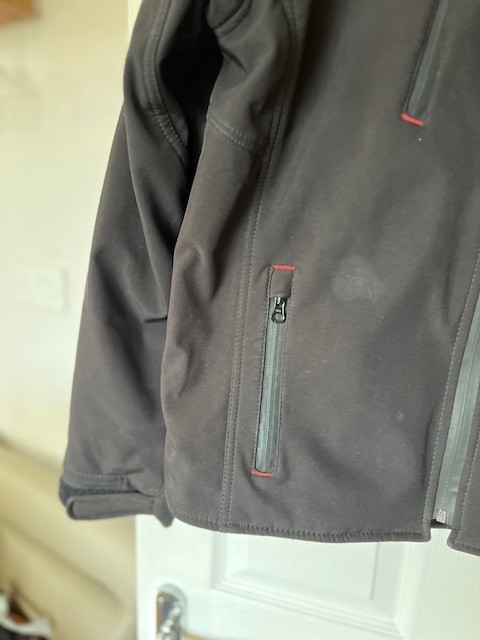 ARMR Moto Soft Shell Motorcycle Jacket - Black - L Large