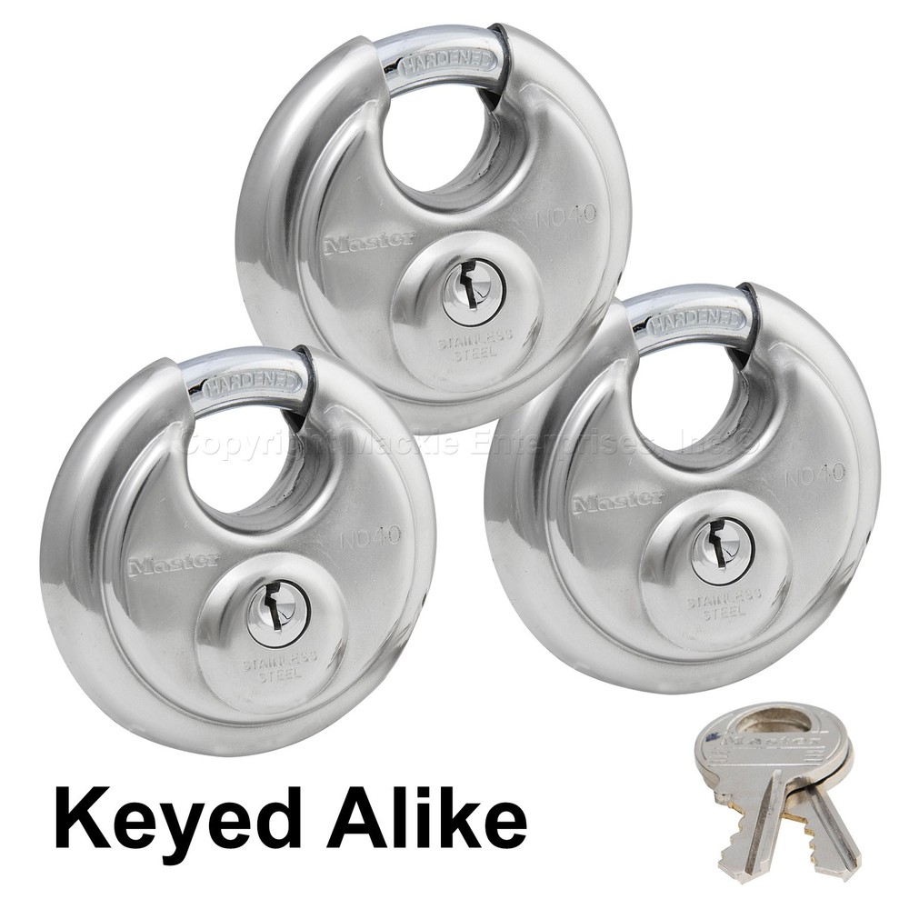 Master Lock - 6 Trailer Locks Keyed Alike 6KA-37940-3