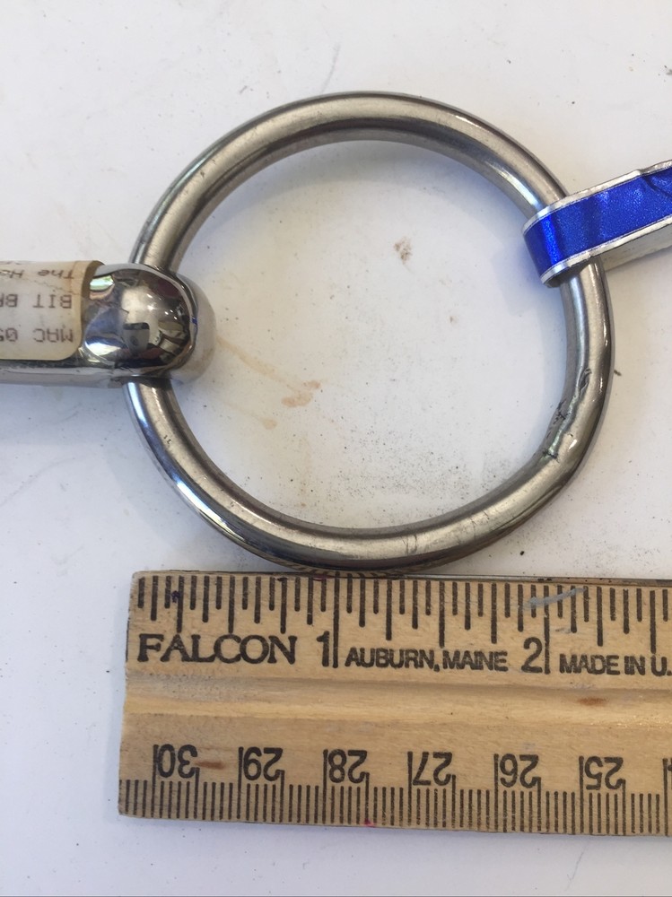 New Eldonian French Link Bradoon Snaffle Bit