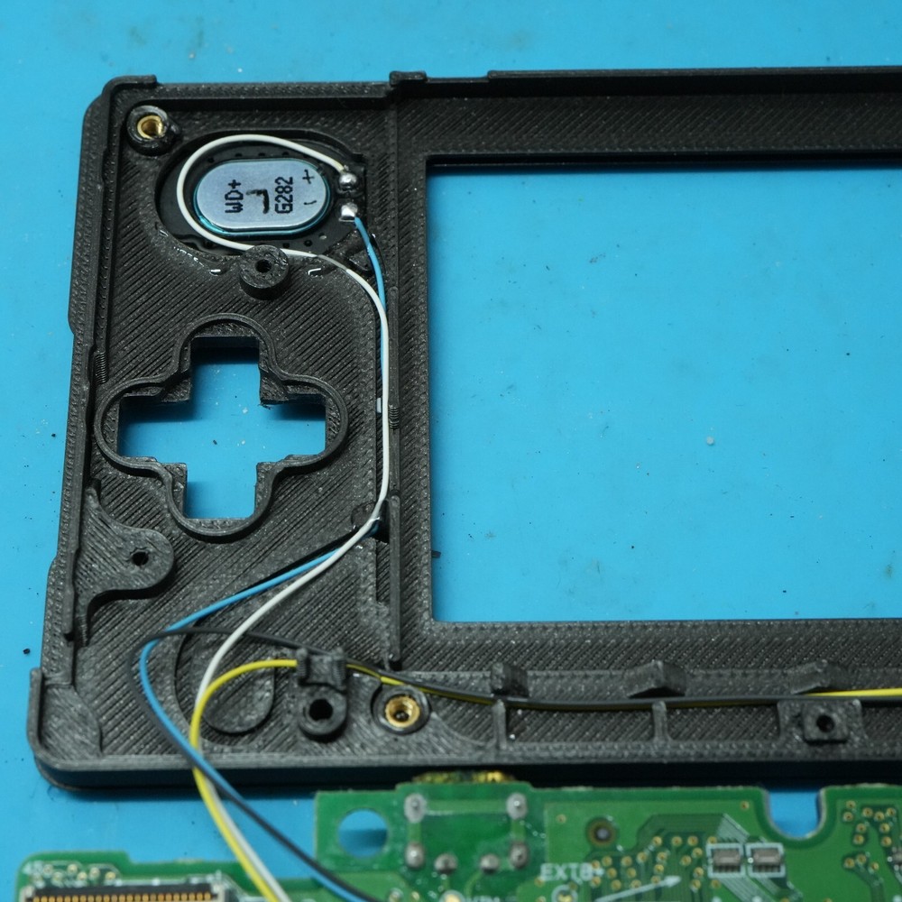 Gameboy Macro DS Lite MOD 3D Printed Face Plate Kit