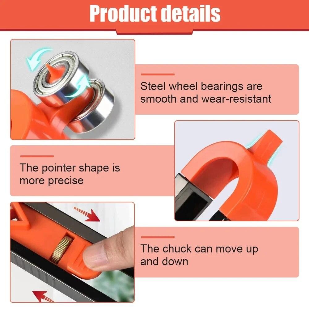 NEW Contour Gauge Profile Duplicator with Lock Precise Measuring Tool Woodwork