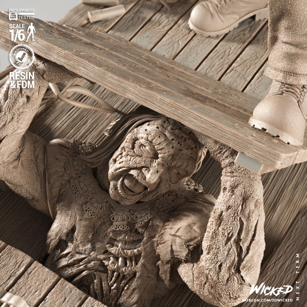 Ash Evil Dead Diorama model kit unassembled unpainted see Description