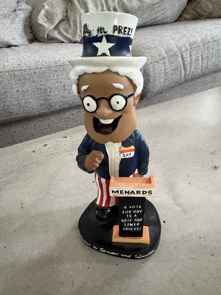 Menards Bobblehead Ray For Pres