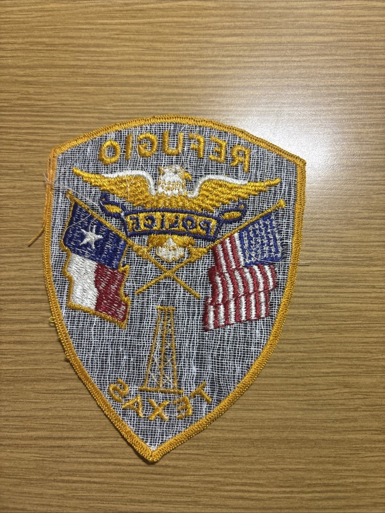 Refugio Texas Police Patch