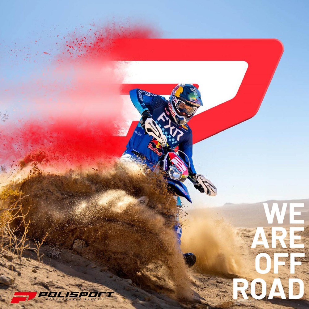 Polisport Lower Triple Clamp Guard - Universal Fork Protector Black