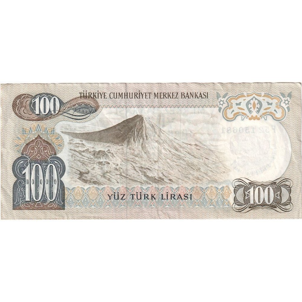 [#1515023] Turkey, 100 Lira, EF