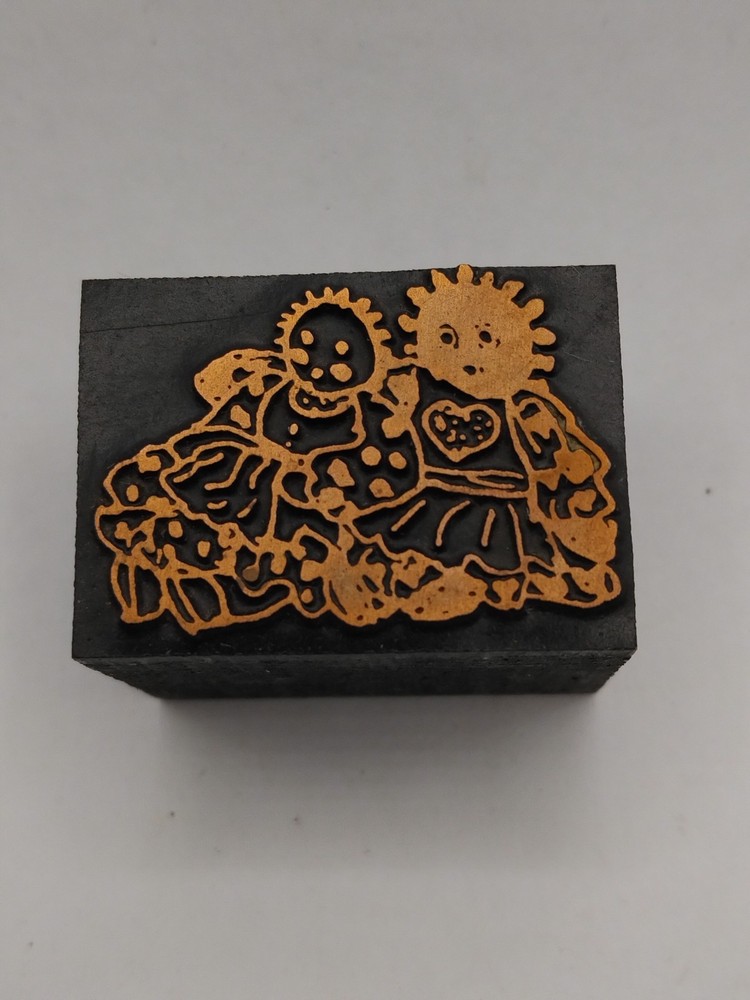 Printing Letterpress Printers Block Dolls