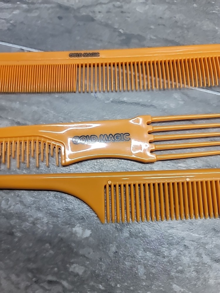 Gold Magic Tail Comb (GM-C20), Plus 2 Other Styles New