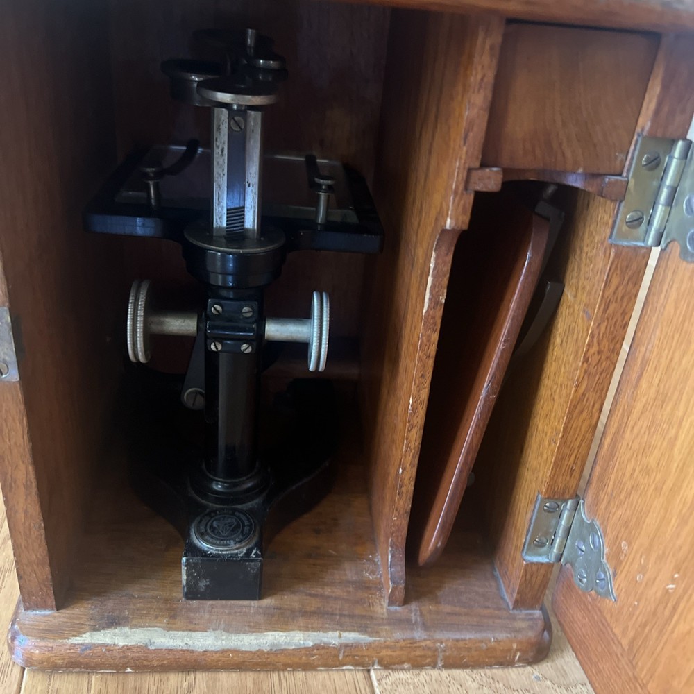 Bausch & Lomb Antique Dissecting Microscope Early 1900s Y Model