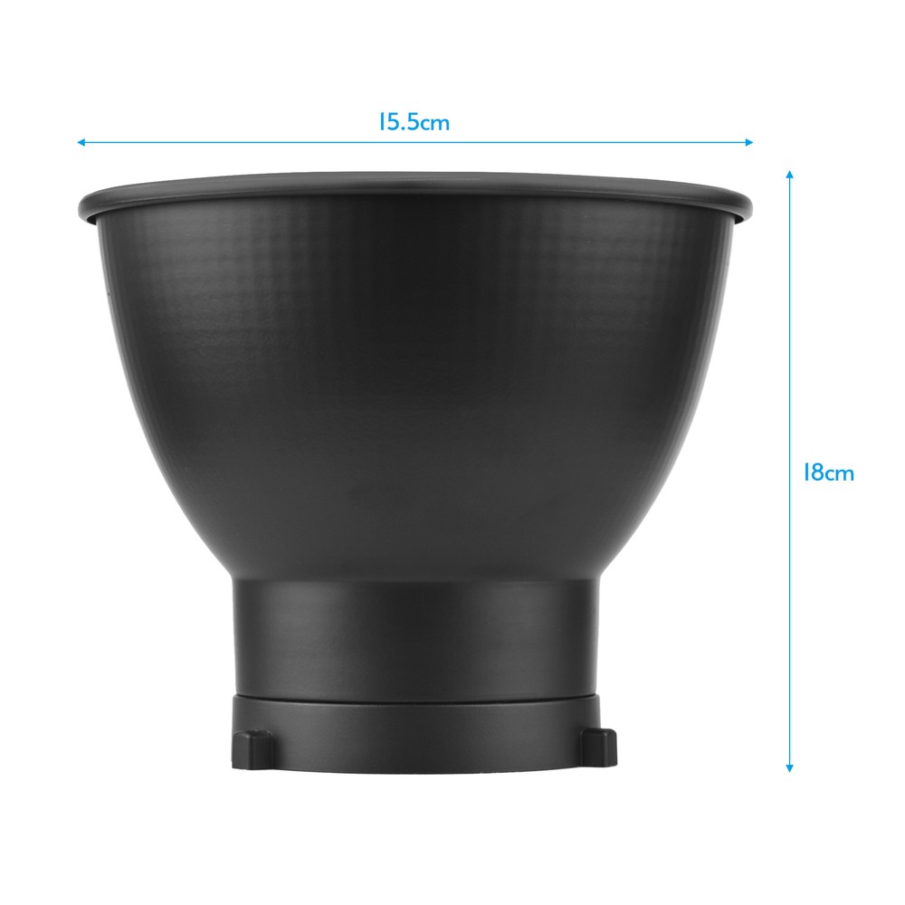 7 Inch Standard Reflector Diffuser Lamp Shade Dish with for Bowens Mount M1E3