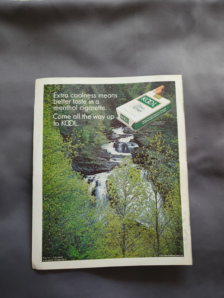 Kool Cigarette Advertisement 1970s