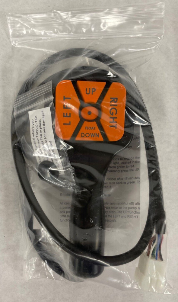 Hand held Controller Straight Blade Snow plow Control for Curtis Fisher Western