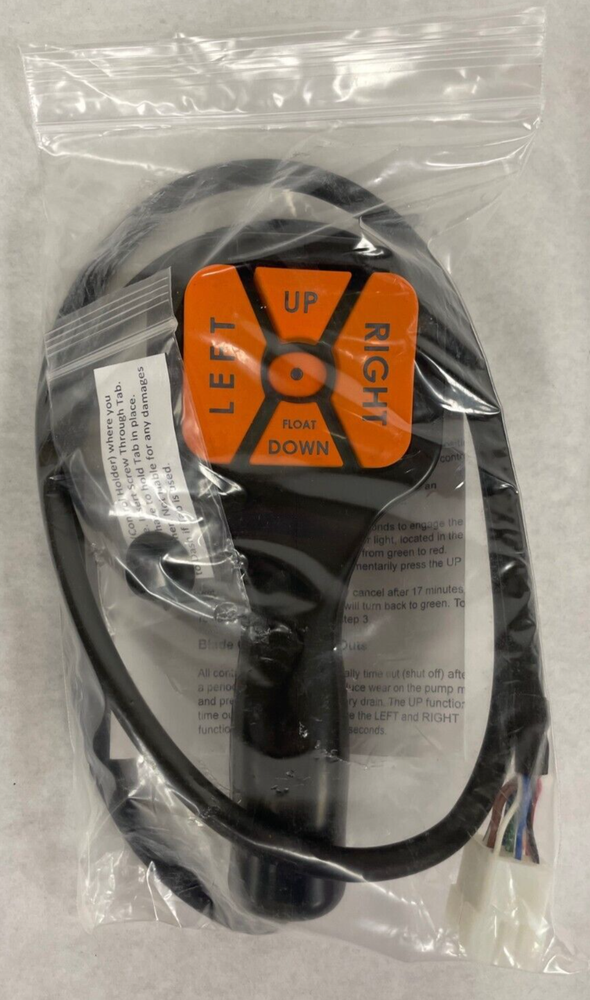 Hand held Controller Straight Blade Snow plow Control for Curtis Fisher Western