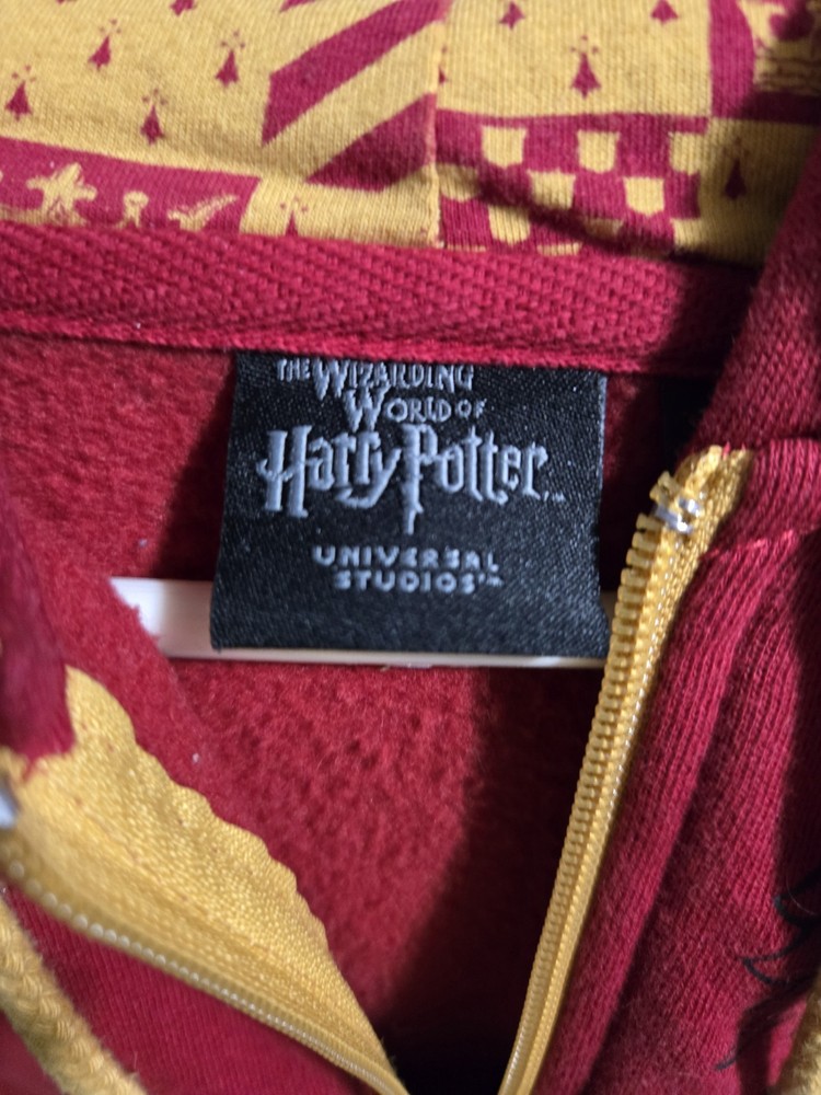 Gryffindor Zip Up Jacket Harry Potter