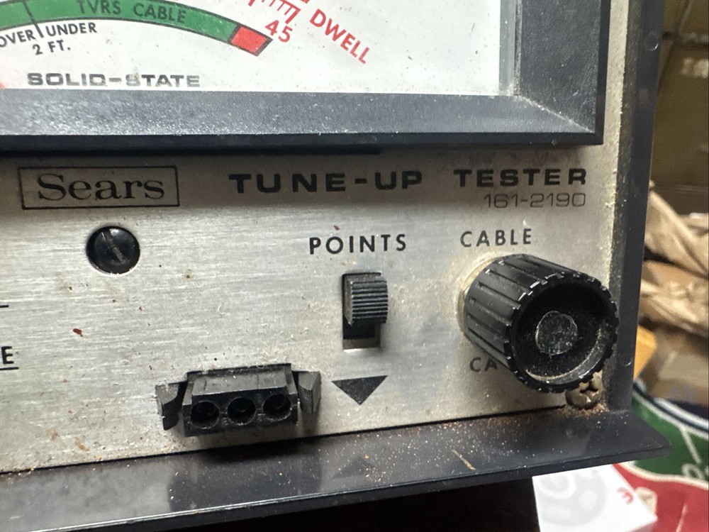 Sears Tune Up Tester Model 181- 2190 (working condition unknown)