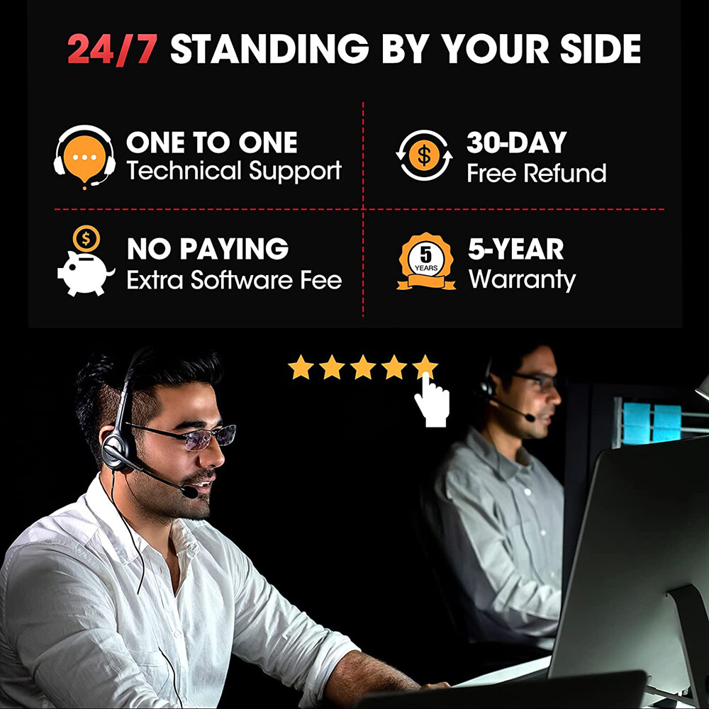 LAUNCH CRP123X OBD2 Scanner ABS SRS Code Reader Check Engine Car Diagnostic Tool