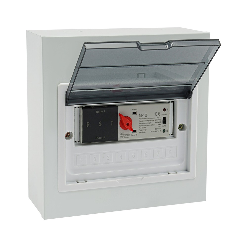 3P 100A Automatic Transfer Switch Transfer Switch Dual-Power Transfer Switch
