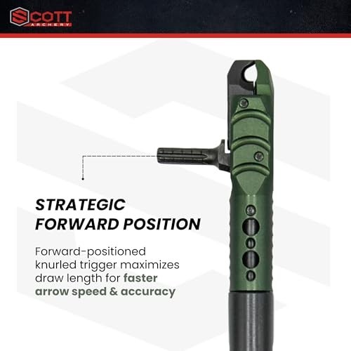 Little Goose II Archery Release Aid - Adjustable, Lightweight, Precision Trigger