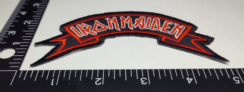 Iron Maiden Patch Rock Music Patch Hook Loop Tactical High Quality Patch